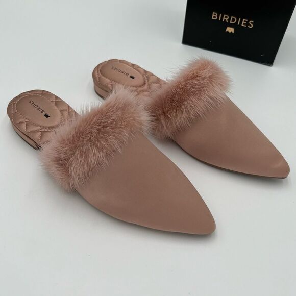 Birdies Shoes - BIRDIES The Dove Mule French Rose NEW IN BOX